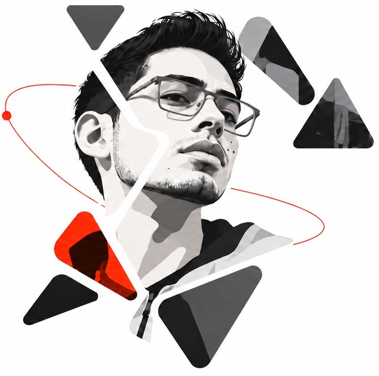 Retrato ilustrado de Humberto Arroyo